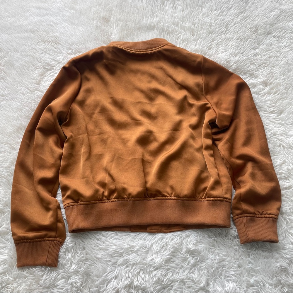 Banana Republic Satin Bomber Jacket - Picture 6 of 8